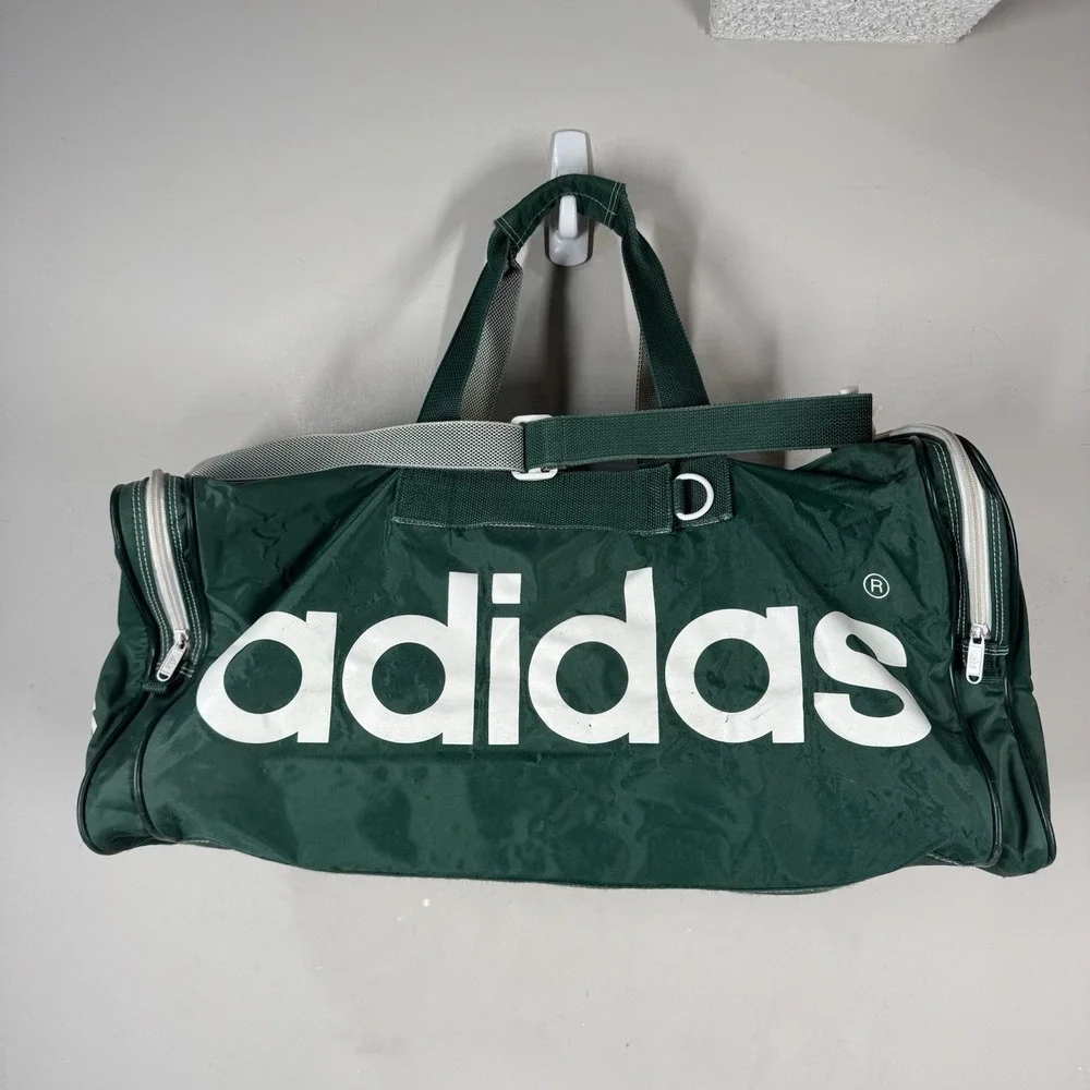 Vintage ADIDAS Large Green White 24
